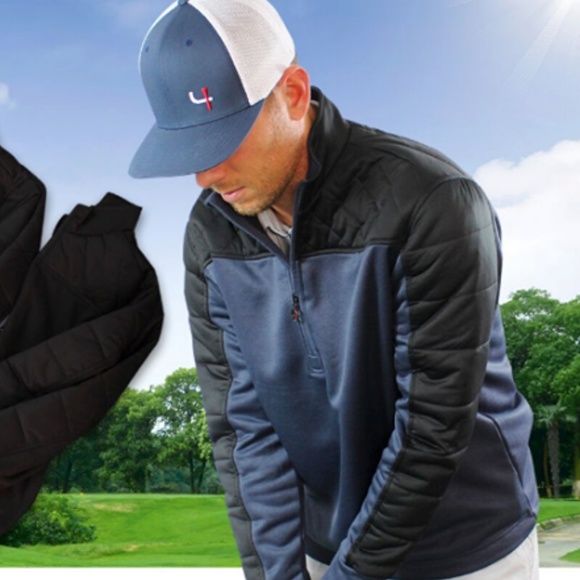 Martins Black Golf Pullover - Picture 2 of 4